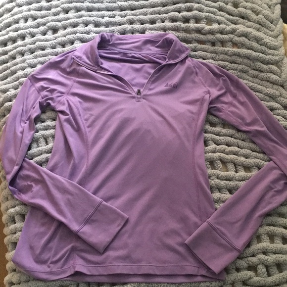 Lavender Size S light quarter-zip REI jacket - Picture 1 of 2